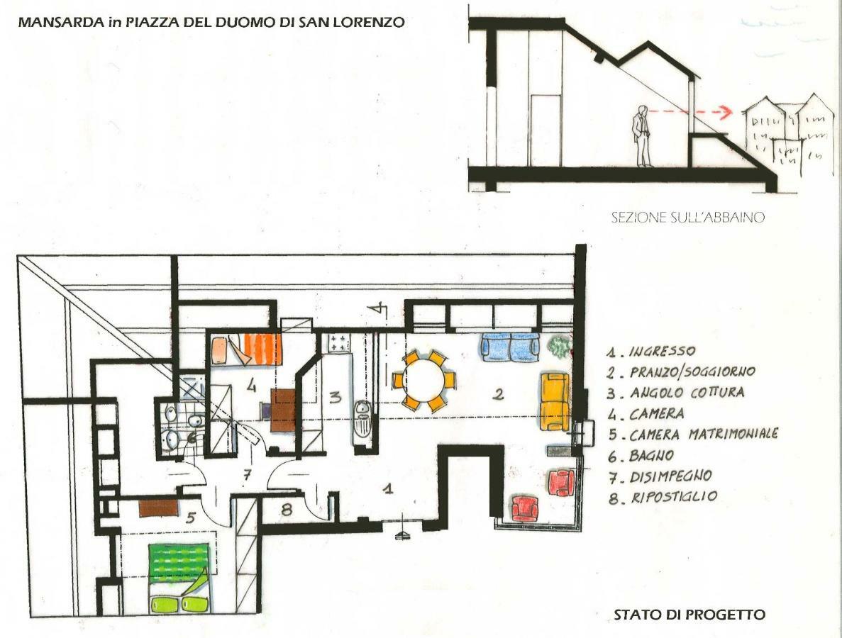 Loft Fronte Cattedrale Apartment เจนัว ภายนอก รูปภาพ